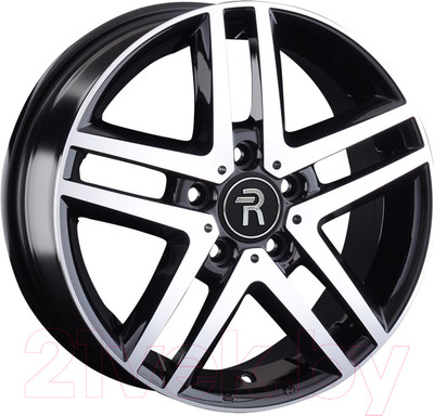 Литой диск Replay Volkswagen VV206mb 16x6.5" 5x120мм DIA 65.1мм ET 51мм BKF