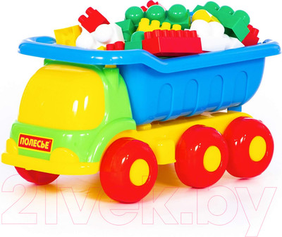 Самосвал игрушечный Полесье Супер-Микс №126 / 1664