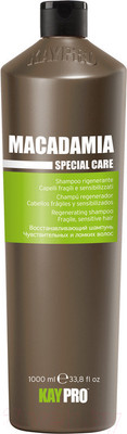 Шампунь для волос Kaypro Special Care Macadamia для ломких и чувствительных волос (1л)