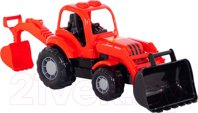 Экскаватор игрушечный Полесье Крепыш / 44785