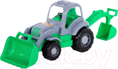 Экскаватор игрушечный Полесье Силач / 45065