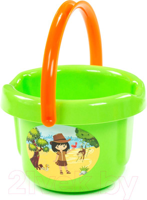 Ведерко для игры в песочнице Полесье Ведро / 0675