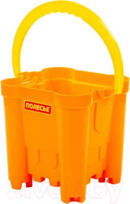 Ведерко для игры в песочнице Полесье Ведро-крепость Макси / 45089