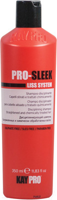 Шампунь для волос Kaypro Pro-Sleek Liss System для химически обработанных волос  (350мл)