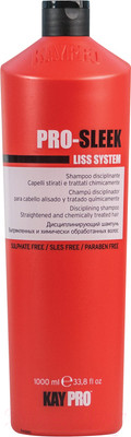 Шампунь для волос Kaypro Pro-Sleek Liss System для химически обработанных волос (1л)