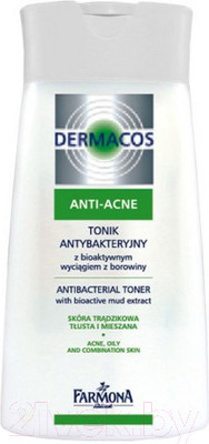 Тоник для лица Farmona Dermacos Anti-Acne антибактериальный (150мл)