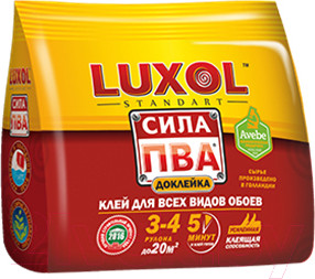 Клей для обоев Luxol Standart Сила ПВА (100г)