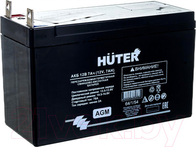 Аккумулятор для садовой техники Huter 64/1/54