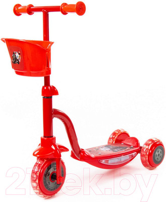Самокат детский Полесье TJ-411-V(К) (красный)