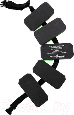 Пояс для обучения плаванию Mad Wave Черный