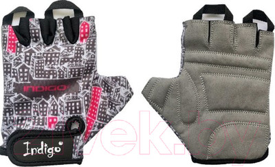 Велоперчатки Indigo Sport City / IN179 (3XS, серый)