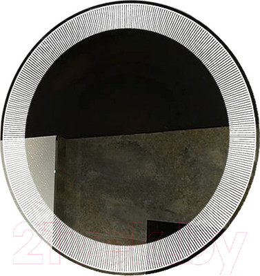 Зеркало Пекам Galaxy 80x80 / galaxy-80x80 (с подсветкой)