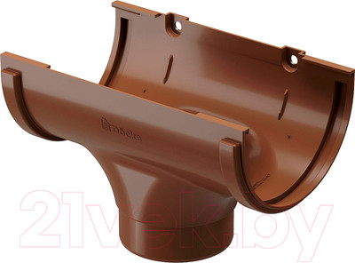 Воронка водосточная Docke Dacha 120мм (светло-коричневый)