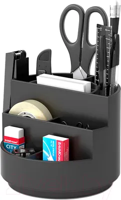 Органайзер настольный Erich Krause Mini Desk / 11 (на вращающейся подставке)