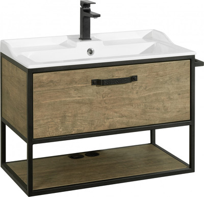 Тумба под умывальник Акватон Лофт Фабрик 80 (1A242401LTDY0)