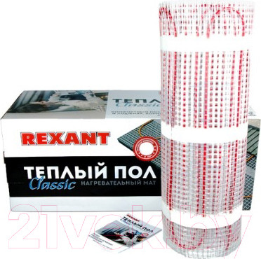 Теплый пол электрический Rexant Classic RNX-0.5-75 / 51-0501-2