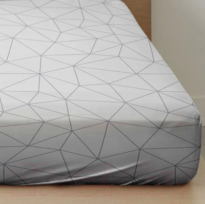 Простыня Ночь нежна Грань Стандарт. На резинке 120x200x20 / 7353-1