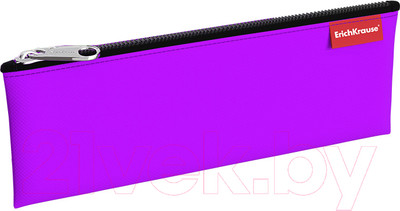 Пенал Erich Krause Neon Blue / 49045 (фиолетовый)