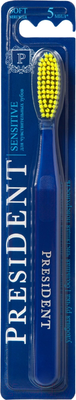 Зубная щетка PresiDent Sensitive мягкая