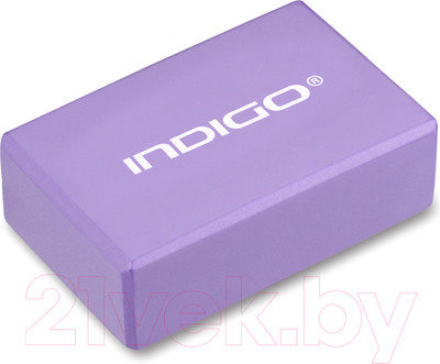 Блок для йоги Indigo Sport 6011 HKYB (фиолетовый)