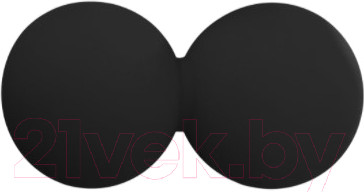 Массажный мяч Indigo Sport IN193 (черный)