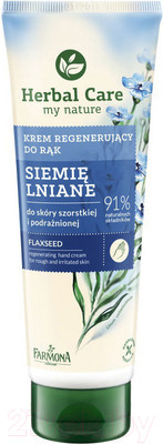 Крем для рук Farmona Herbal Care семя льна восстанавливающий (100мл)