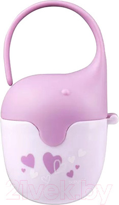Контейнер для пустышки BabyOno 529/03 (сиреневый)