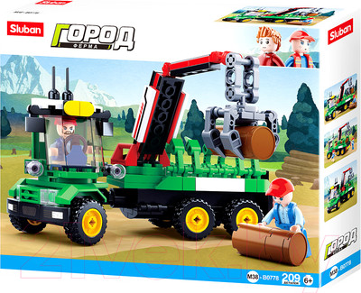 Конструктор Sluban Машина с фигурками / M38-B0778