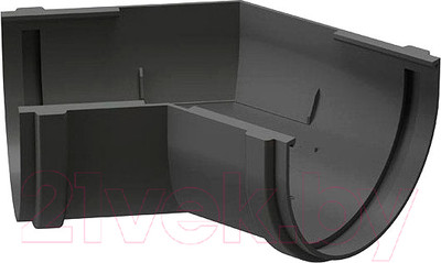 Угол желоба Docke Premium 135 градусов (графит)