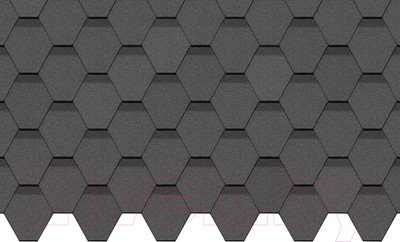 Черепица Docke Pie Standard Сота Серый (упаковка)