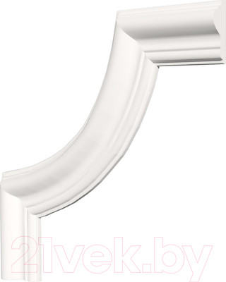 Молдинг Decor-Dizayn C1-DD301 гладкий (215x215x16)