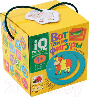 Развивающая игра Айрис-пресс Вот такие фигуры. Вкладыши