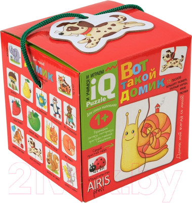 Развивающая игра Айрис-пресс Вот такой домик