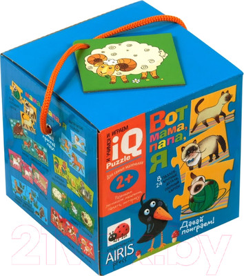 Развивающая игра Айрис-пресс Вот мама, папа, я