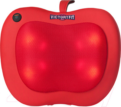 Массажная подушка VictoryFit VF-M107 (красный)