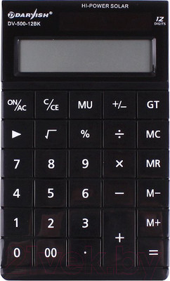 Калькулятор Darvish DV-500-12BK