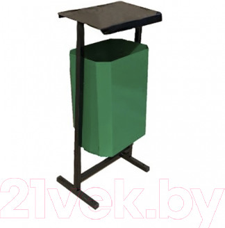 Урна уличная Титан Мета ТМБ-35 (зеленый)