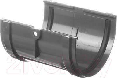 Соединитель желобов Docke Premium (графит)