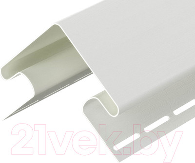 Угол для сайдинга Docke Premium Внешний (75мм, пломбир)