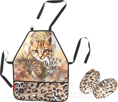 Фартук для творчества Erich Krause Wild Cat с нарукавниками / 48448