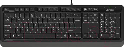 Клавиатура A4Tech Fstyler FK10 USB (черный/серый)