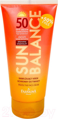 Крем солнцезащитный Farmona Sun Balance защитный SPF50 (50мл)