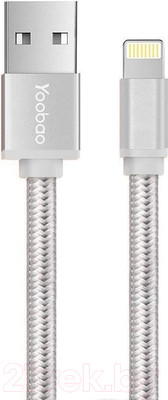 Кабель Yoobao YB-413 (серебристый)