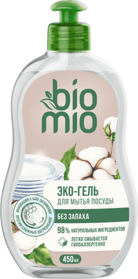 Средство для мытья посуды BioMio Без запаха (450мл)