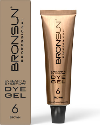 Краска для бровей Bronsun Для бровей и ресниц №6 коричневый (15мл)
