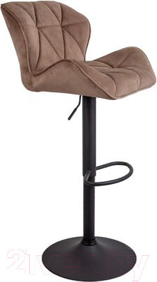 Стул барный AksHome Berlin (капучино велюр HCJ-11/черный)