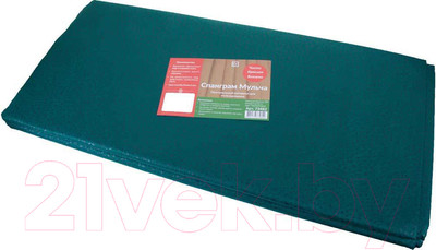 Укрывной материал No Brand Спанграм Мульча 100мкм / 73481 (1.6x6м, малахитовый)