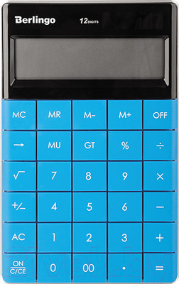 Калькулятор Berlingo CIB 100 (синий)