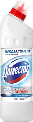Чистящее средство для унитаза Domestos Эксперт сила Ультра Белый (500мл)