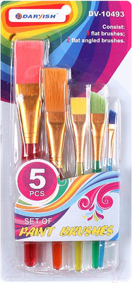 Набор кистей Darvish DV-10493 (5шт)